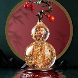 Crystal gourd ornament