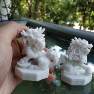 New Stone Carving Kirin Ornament