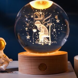 Astronaut Crystal Ball Creative Christmas Gift Ornament