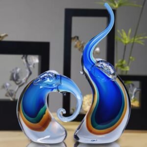 Creative home accessories attract wealth with elephant ornaments