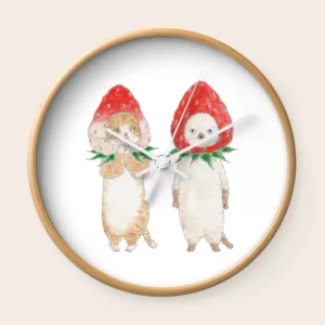 Hatsucoi nyanco Wall Clock